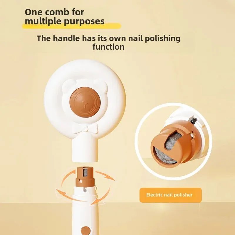 Rechargeable Two-In-One Pet Nail Trimmer