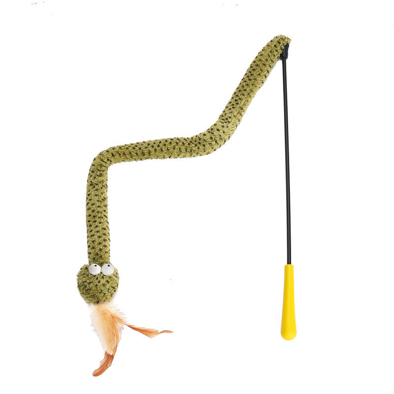 Snake Cat Teasing Stick Cat Toy