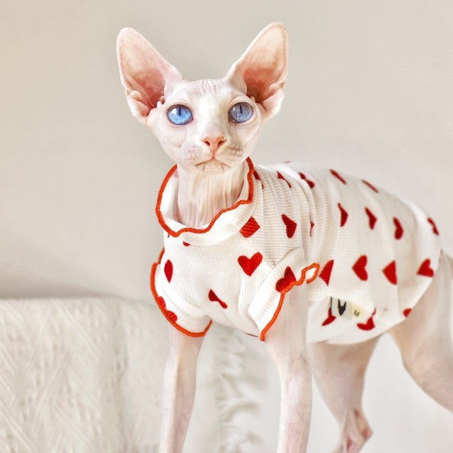 Summer Vest Cat Clothing