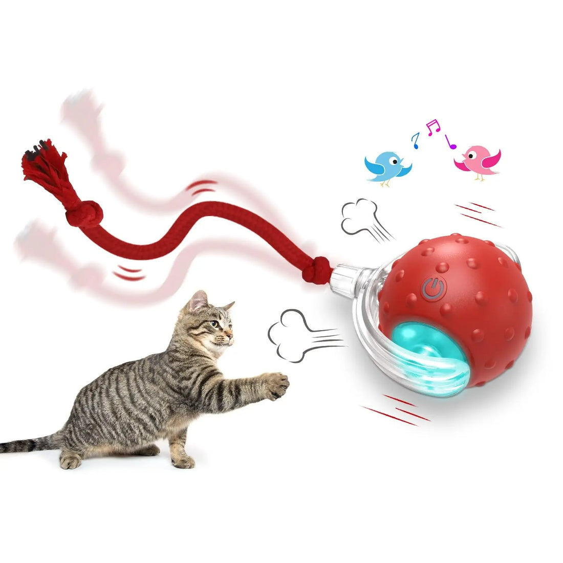 Interactive pet Toy Ball Cat Rolling Ball